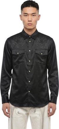 Dsquared2 Black Embellished Shirt