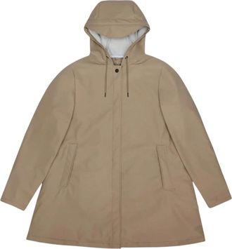 Rains Mujer, Chaquetas, Marr&oacute;n, Talla: XS