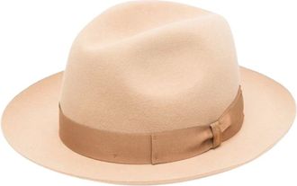 Borsalino Cappello Tesa Media - - Accessories - Uomo - Beige - 58 CM