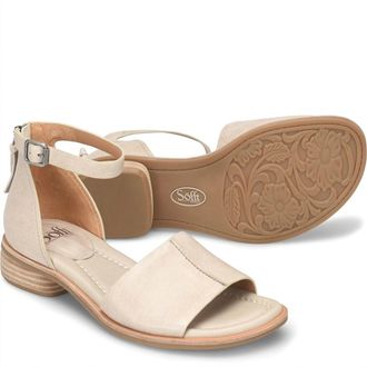 S&ouml;fft Womens Faxyn Sandal In Tapioca Grey