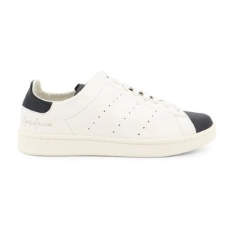 Yohji Yamamoto Schoenen, Heren, Wit, 43 1/2 EU, Leer, Diagonal Stan Smith