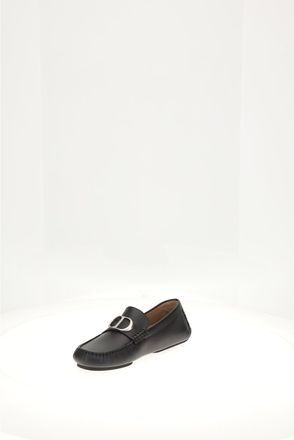 Dior Mens Lace-Up Shoes Roadie Black Flat