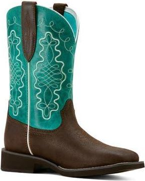 Ariat Callie Distressed Western Boot in Brown at Nordstrom Rack, Size 5.5