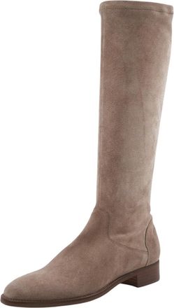 Aquatalia Womens Sabrena Fashion Boot, Taupe Suede, 8.5 UK