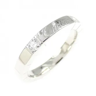 Cartier White Gold White Gold (18K) Band Ring (Pre-Owned)