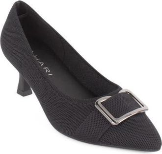 Elie Tahari Canterbury Kitten Heel Pump in Black at Nordstrom, Size 6.5