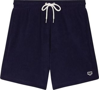 Fursac Shorts in tessuto felpato - Blu