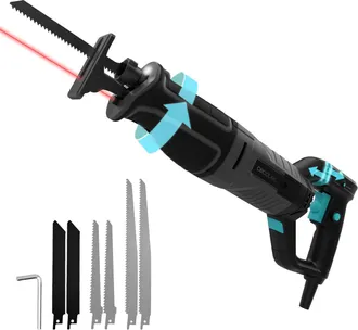 Cecotec Cecotec Sierra De Sable Longflex 900 Shockabsorber. 850w, Velocidad Variable, Sistema Antivibraci&oacute;n, Mango Rotacional