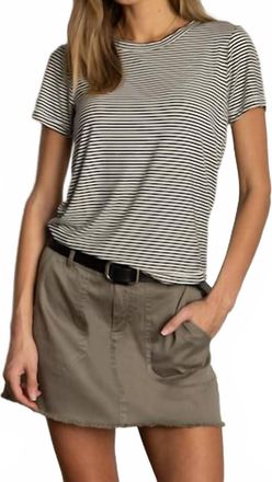 Dylan Peyton Mini Skirt In Olive