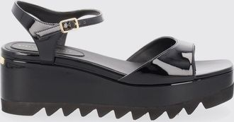 Stella McCartney Sandalo con zeppa Stella McCartney in pelle sintetica