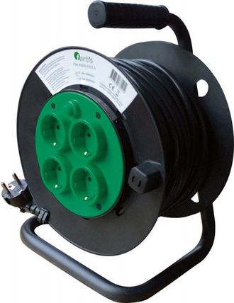 Fortis Enrollador El&eacute;ctrico Pl&aacute;stico 25m H05vv-f3g1,5 Fortis