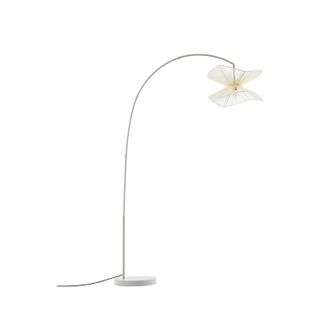 Lindby Valdorin En Blanco De Textura, Tela, Tejido, Seda - Lindby