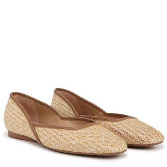 Naturalizer Cody2 Skimmers Flats Womens Tan Square Toe Slip On ZOGG3930