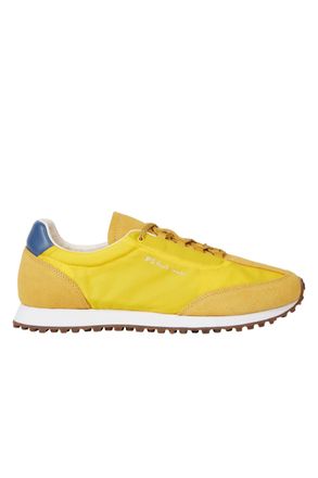 Paul Smith Mens SENSO TRAINER YELLOW Cotton - Size UK 10