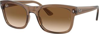 Ray-Ban RB4428F Asian Fit 664051 Mens Sunglasses Brown Size 56
