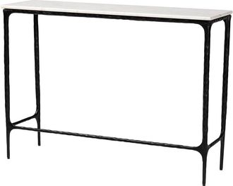 Baxton Studio Edsel Marble Console Table