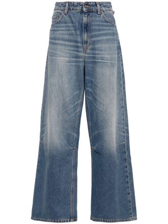 Fiorucci Jeans a gamba ampia - Blu