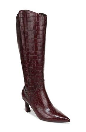 Naturalizer Emily Pointed Toe Knee High Boot in Cranberry Red at Nordstrom Rack, Size 9.5 Regular Calf