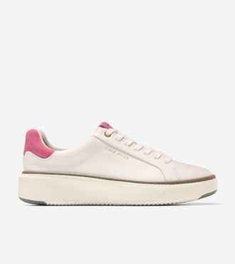 Cole Haan Womens GrandPr&oslash; Topspin Sneakers - White Size 10.5