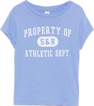 Sporty & Rich Logo-print Short-sleeved T-shirt
