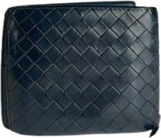 Bottega Veneta Pre-owned Wallet - unisex - Vintage Accessoires - Zwart - ONE Size - Leer - Vintage