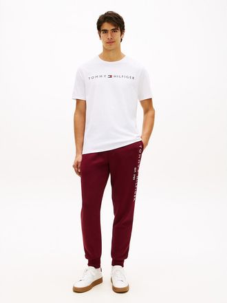 Tommy Hilfiger Mens Tommy Logo Sweatpant - Burgundy - XXXL