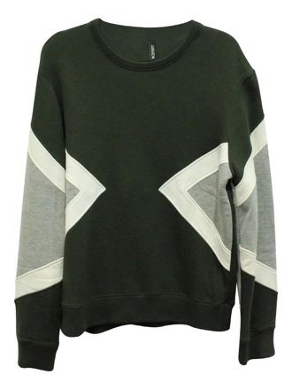 Neil Barrett Sweater met geometrisch patroon - Groen