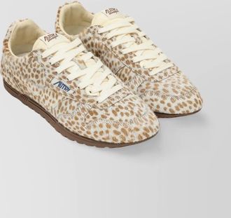 Autry animalier pony skin low-top sneakers