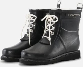 Ilse Jacobsen Womens Rubi 2 Short Boots In Black