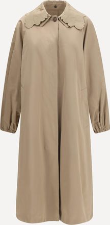 Fabiana Filippi Trench lungo in ottoman Woman 42