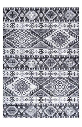 Jonathan Y Designs Sura Modern Kilim Geometric Area Rug in Gray/anthracite at Nordstrom, Size 3Ft 0In X 5Ft 0In