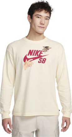 Nike Sb City Of Love L/S T-Shirt Beige FQ7682-113