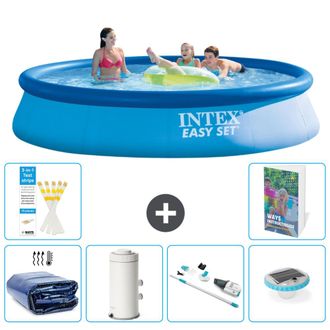Intex Piscina Easy Set Redonda - 396x84 Cm - 7-piezas S30