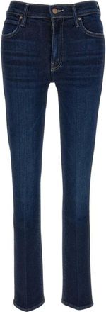 Mother Dames, Jeans, Blauw, Maat: W28 Katoen