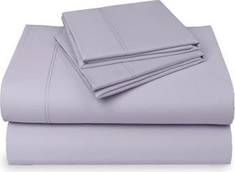 California Design Den Hotel Luxe 800 Thread Count 100% Cotton Sateen Sheet Set in Lavender at Nordstrom, Size Queen