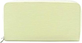Louis Vuitton Pre-owned Wallets, female, Green, Size: ONE SIZE Pre-owned Long Wallet