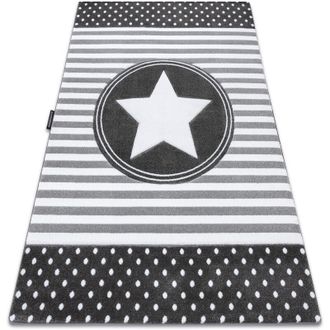 RugsX Alfombra Petit Star Estrella Gris Grey 140x190 Cm