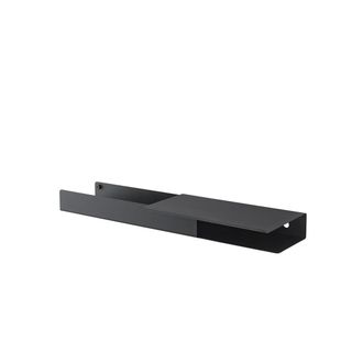 MUUTO Folded Shelves Platform 62 x 5,4 cm, schwarz