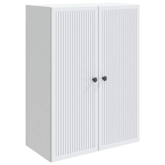 vidaXL Armario De Pared Blanco 66 X 34,5 X 90 Cm Madera De Ingenier&iacute;a Vidaxl