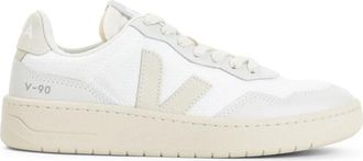 Veja Witte Mesh Sneakers - Heren - Sneakers - Wit - 37 EU - Schoenen