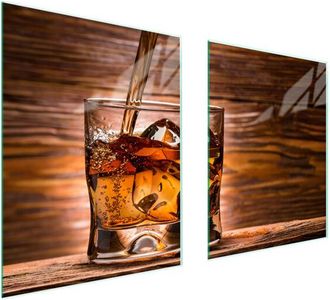 OEM Placa Protectora De Vidrio Para Estufa 85x52 Whisky