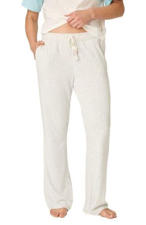 PJ Salvage Sunday Funday Pants in Heather Cloud at Nordstrom, Size X-Small