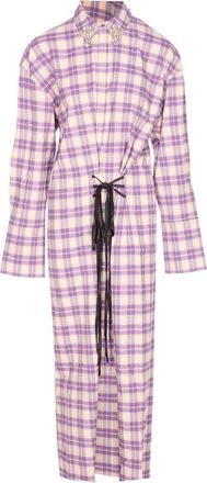 Essentiel Abito midi con strass - Viola