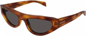 Gucci Grey Cat Eye Ladies Sunglasses GG1919S 004 55