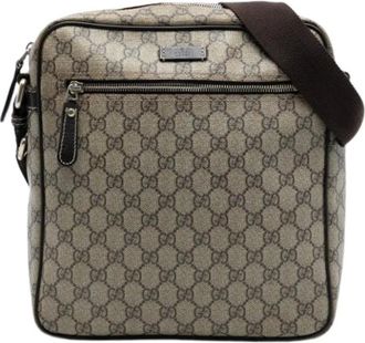 Gucci Pre-owned Cross Body Bags, female, Brown, Size: ONE SIZE Pre-owned Vintage Crossbody Bag