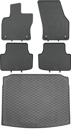 OEM Volkswagen Tiguan Ii Suv De Mayo De 2016 A 2024. Juego De Alfombrillas De Goma Para Coche Y Alfombrilla Para Maletero