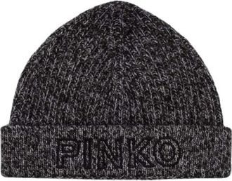 Pinko Stijlvolle Hoed Model Pruina - Dames - Hoeden - Grijs - ONE Size - Accessoires