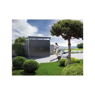 BIOHORT Caseta Metalica Biohort Jardin Highline H6 Color Gris Oscuro