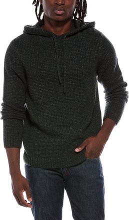 Autumn Cashmere Italian Waffle Wool & Cashmere-Blend Hoodie