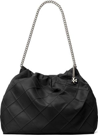 Tory Burch Borsa hobo in nylon Fleming di Tory Burch